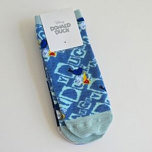 Disney Donald Duck 3 Pairs Socks Set - Miniso - Size 6 To 8.5 - NEW